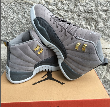 New Air Jordan 12 Retro Cool Grey Shoes - Click Image to Close